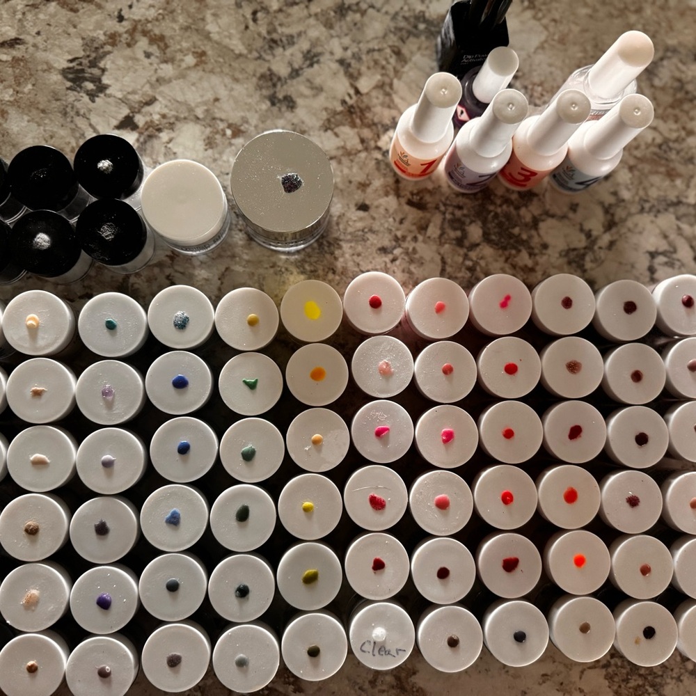 Multi color Dip powder set